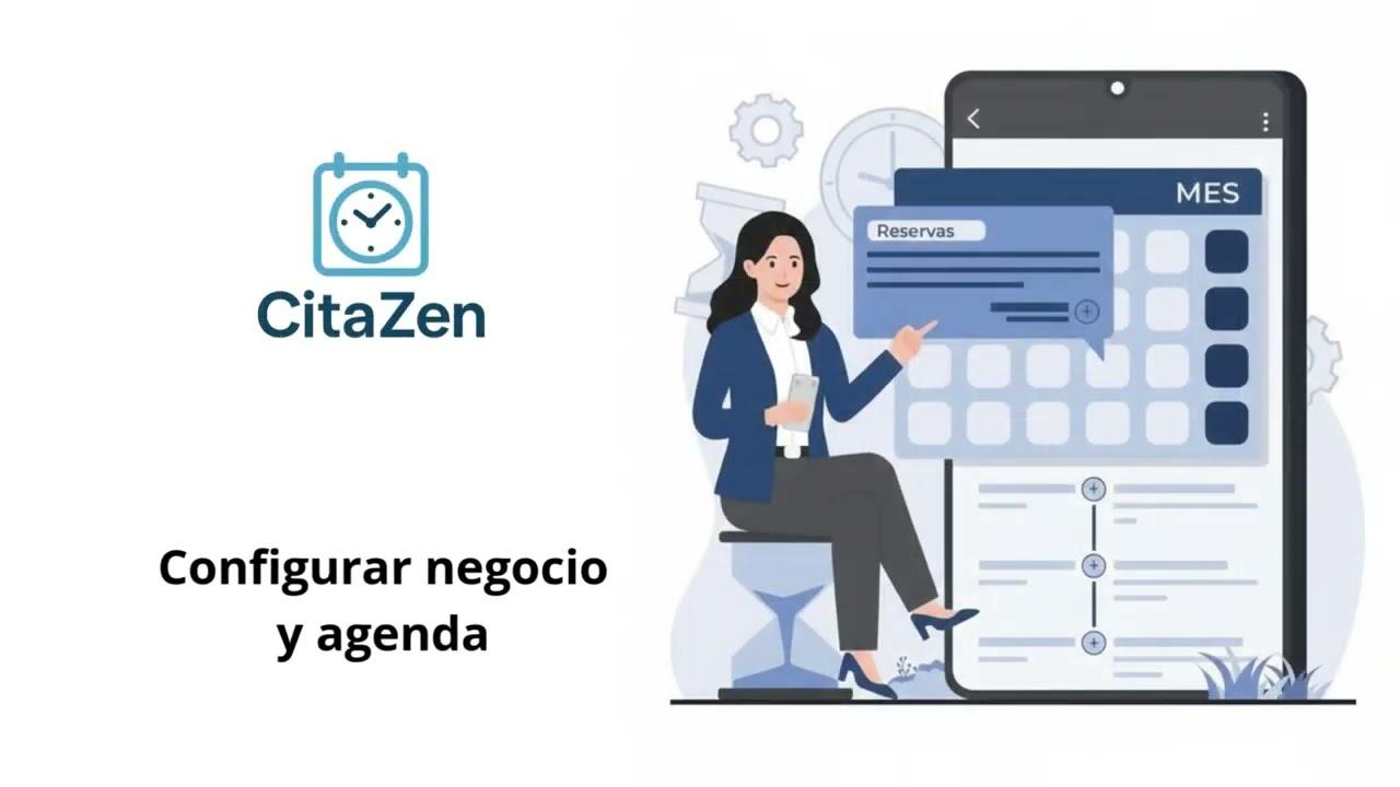 Configurá tu negocio y agenda